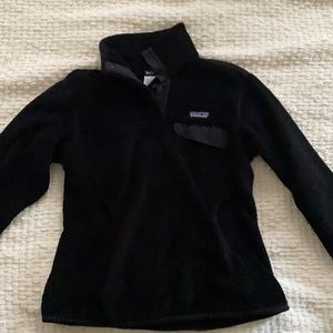 WOMANS PATAGONIA BLACK FLEECE MEDIUM